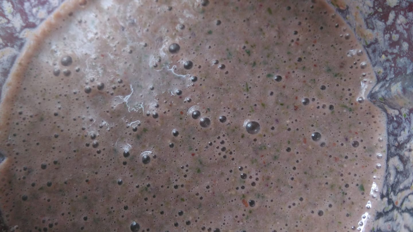 Basic veggies & seeds smoothie